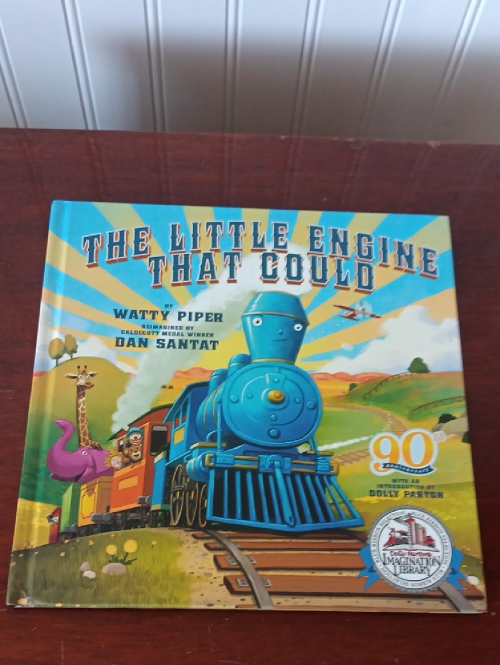 The Little Engine That Could - Blue Kids Book by